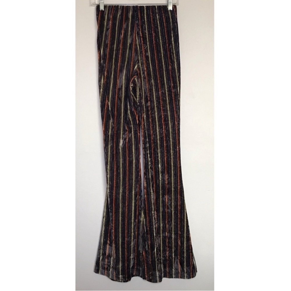 Urban Outfitters Crushed Velvet Flare Pants - Picture 8 of 12